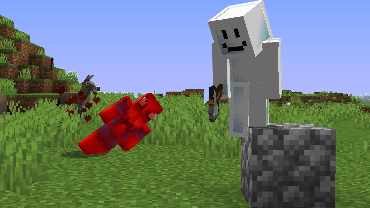 minecraft, but grass makes you die