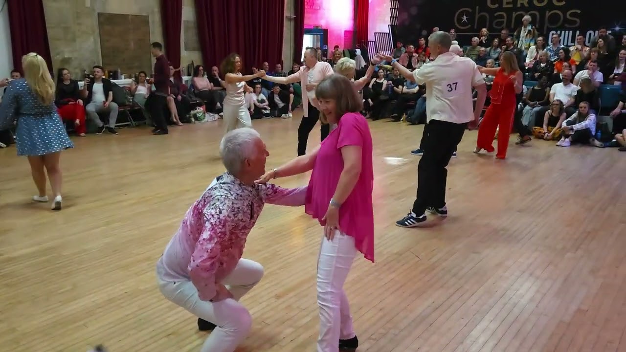Ceroc ChillOutChamps 2025 Final Over 50s Gimbal