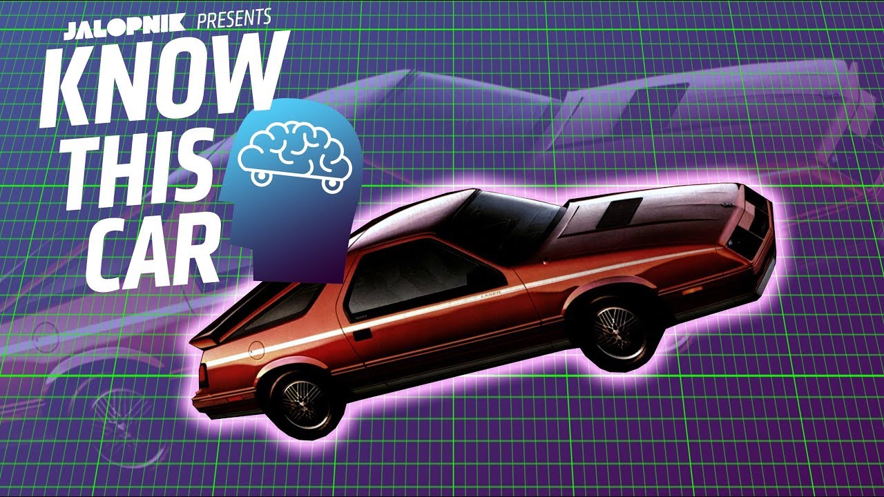 The Chrysler Laser Was The Forgotten Twin Of The '80s | Know This Car