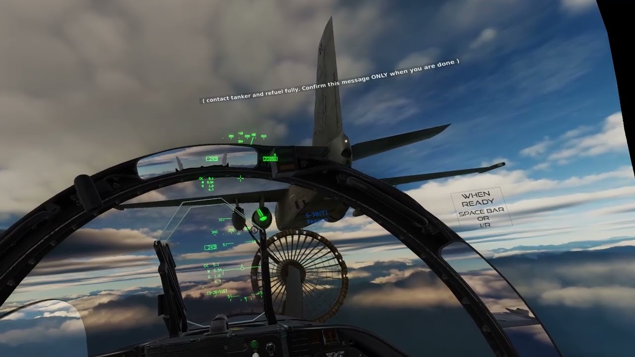 A/A Refueling and Case 3 Carrier landing DCS VR