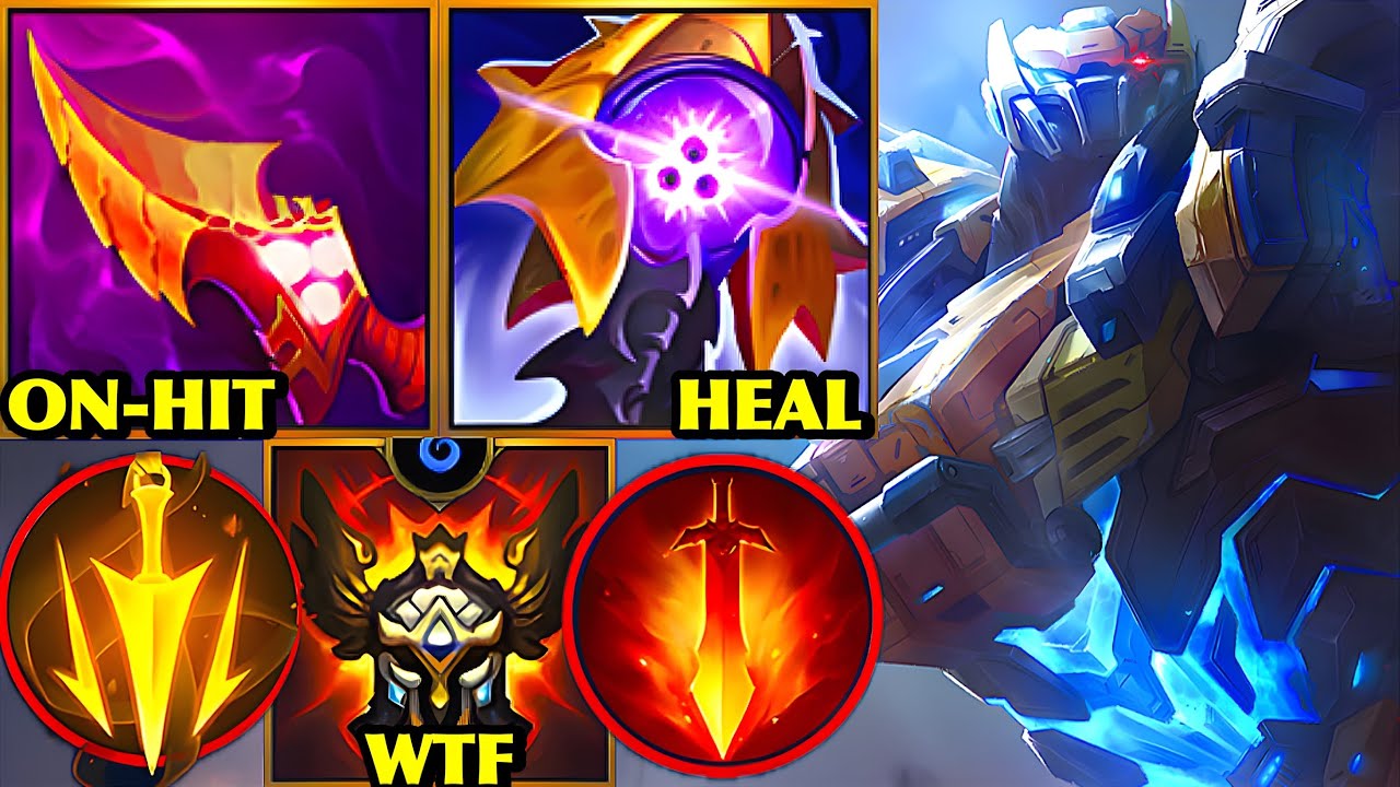 Wild Rift China Volibear Top - NASHOR'S TOOTH ON-HIT AP VOLIBEAR Build Runes - Mecha Volibear Skin