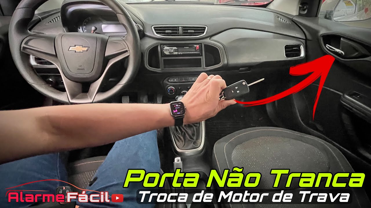 Porta Chevrolet Onix Não Tranca ! Manutenção Trava Elétrica ✅