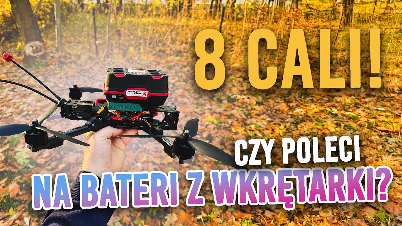 Dron FPV na baterii PARKSIDE 20V z LIDLA!