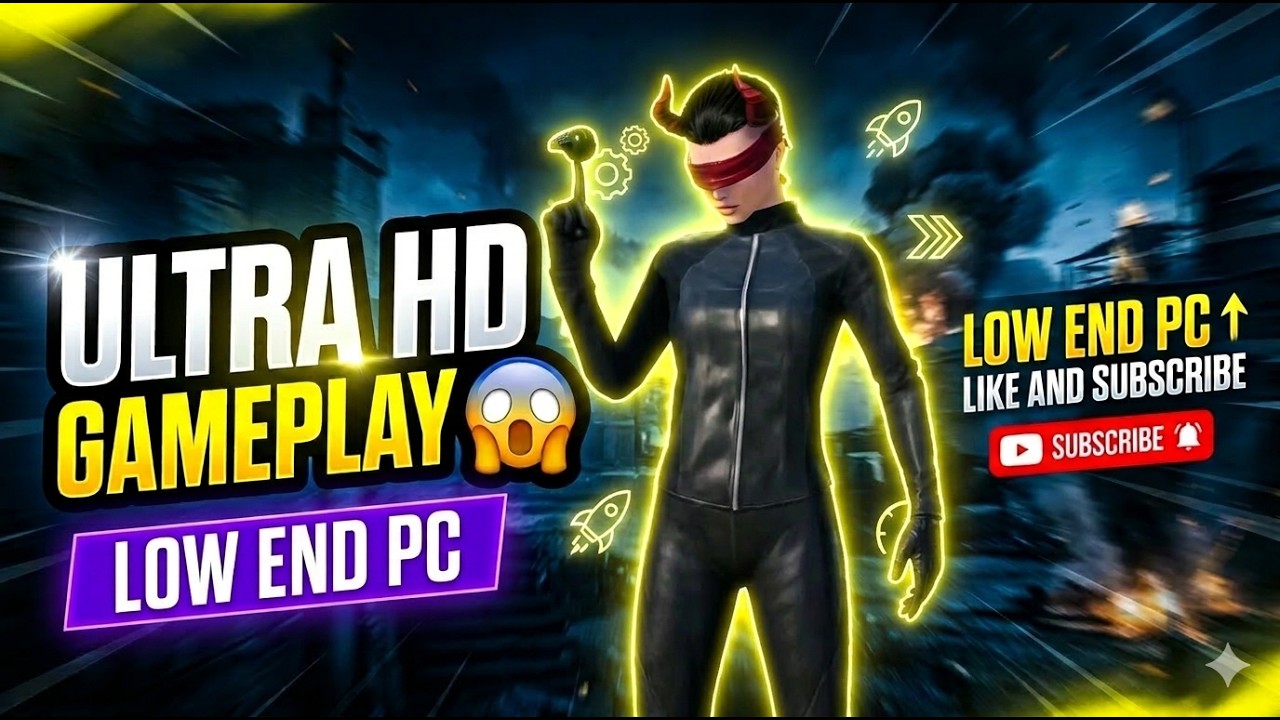 PUBG Mobile 4.2 Ultra HD on Low-End PC 🤯 No FPS Drop + Pro Clutches