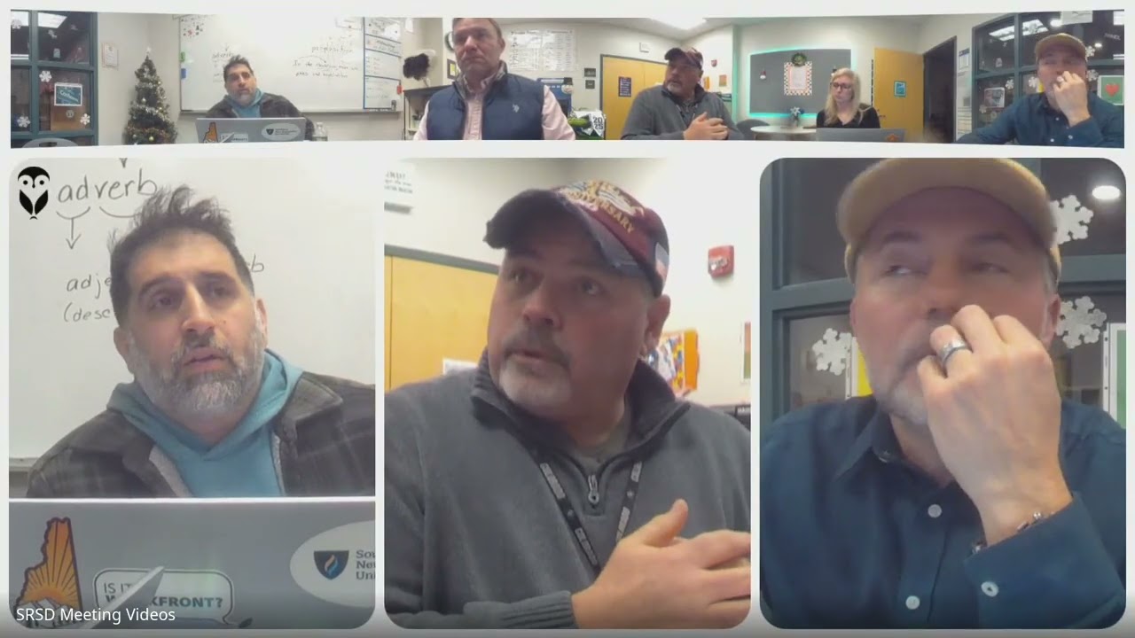 SRSD Facilities/Finance Sub Committee Meeting 1-21-26