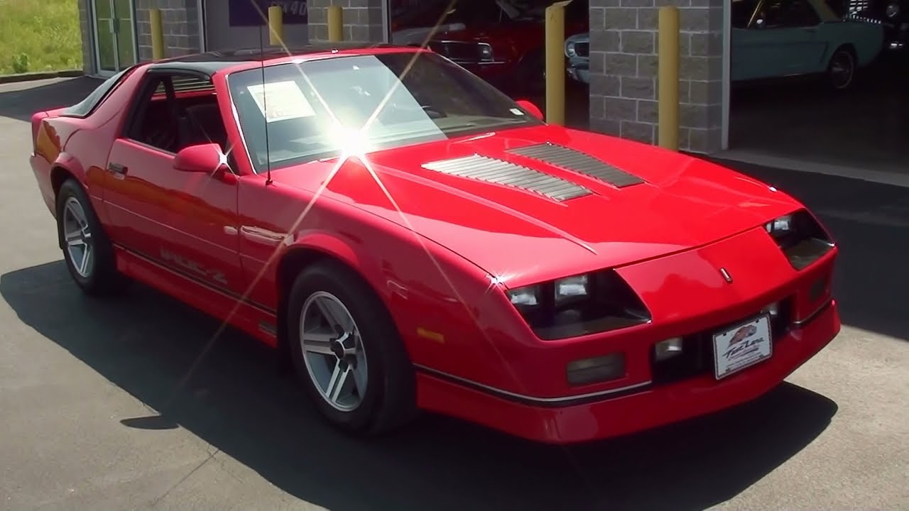 Test Drive - 1987 Chevrolet Camaro Iroc Z 57xxx Original Miles