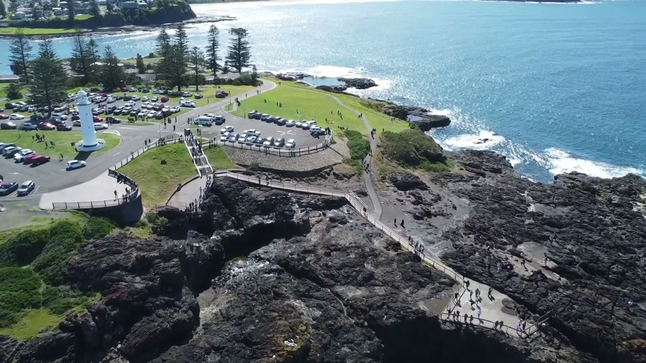 NSW Kiama Blowhole by Drone