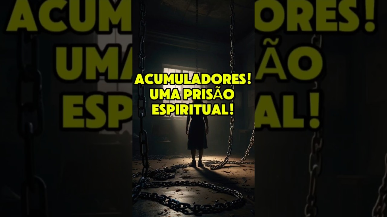 Acumuladores! uma pris&atilde;o espiritual! #acumuladores #prisaoespiritual #demonios #casasuja