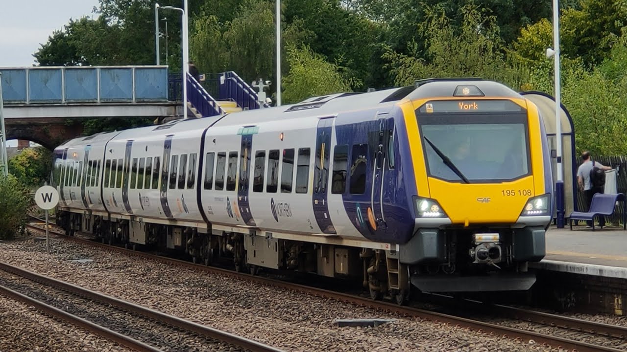 Trains at Church Fenton - 31/08/2023