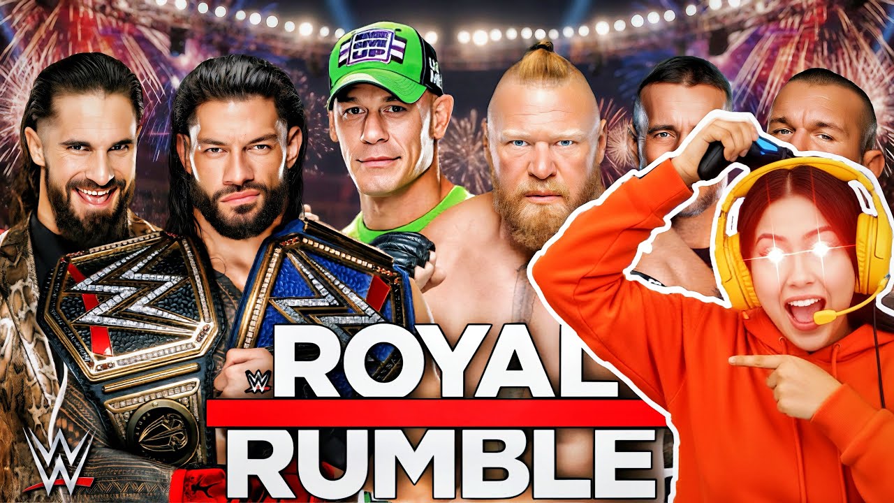 🔴LIVE: WWE ROYAL RUMBLE 2026 – 30 Man Rumble Match | Watch Party🔥| Commentary | Surprise Entrants🔥