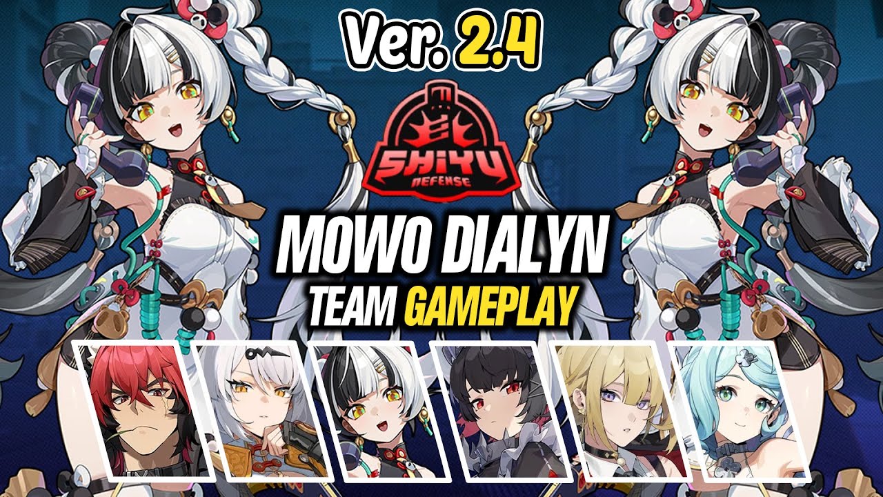 PREZENTACJA F2P DIALYN!! M0W0 Dialyn z r&oacute;żnymi zespołami | Zenless Zone Zero 2.4
