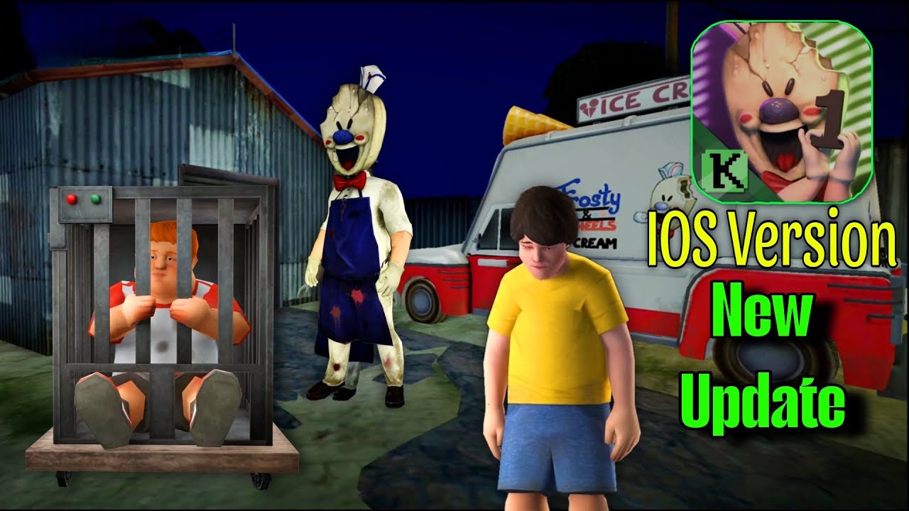 Ice Scream 1 NEW Update – Full Gameplay & Ending (iOS)