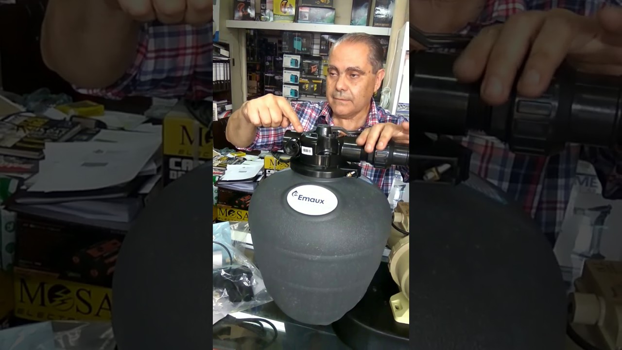 Instalación bomba y filtro de piscina