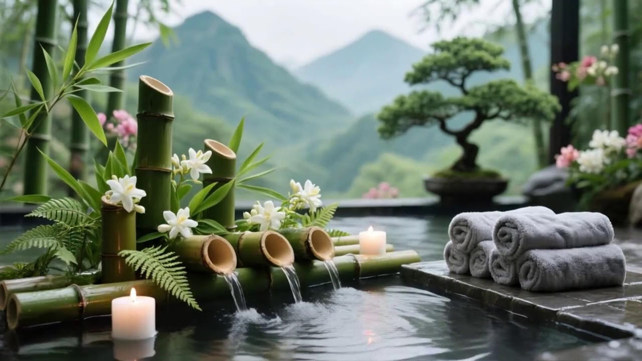 Soothing Relaxing Music 🌹 Peace of Mind, Anxiety Relief, Calm Water for 12 Hour Sleep Relax 7
