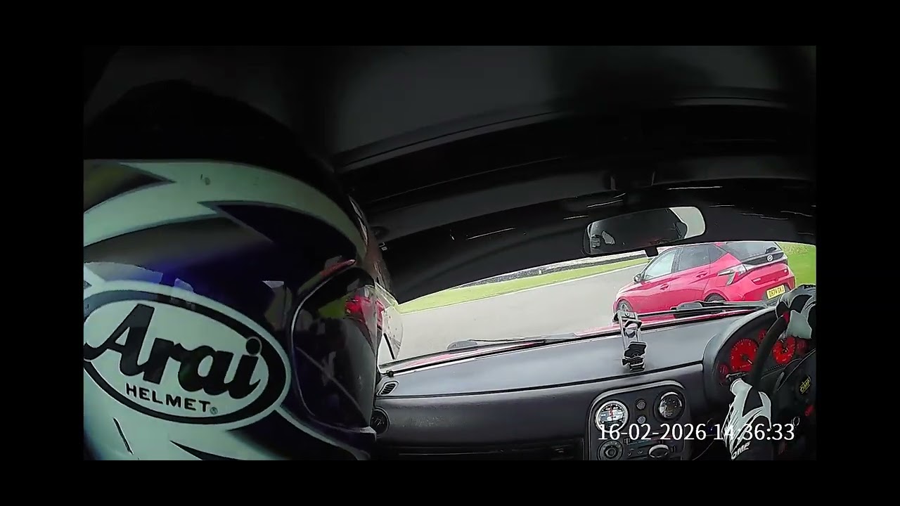 Anglesey with opentrack, drifting past a car that alot slower in the corners. 