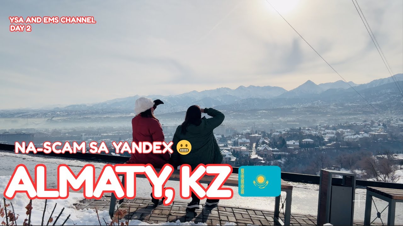 Almaty, Kazakhstan Day 2 🇰🇿 | Kok Tobe, Sandyq Restaurant & Cable Car