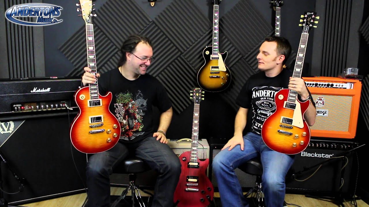 Gibson 2014 Guitars - Part 6 - The Les Paul Traditional (including a weight test!)