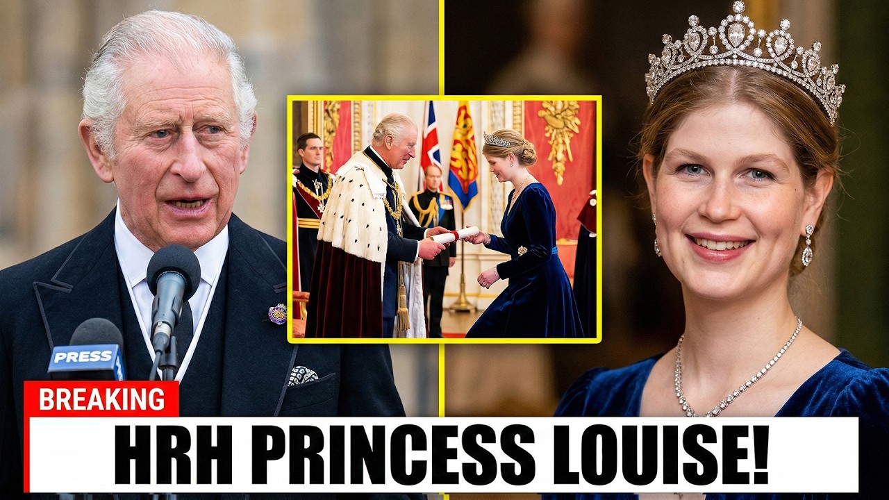 Lady Louise Windsor FINALLY Accepts HRH Title Becomes a Princess After King Charles&rsquo; Big Announce