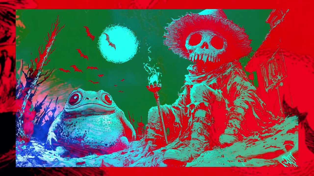 Psychedelic swamp rock-blues trip - Ambient groove mix
