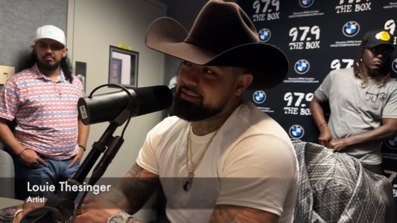 Louie TheSinger 97.9 The Box interview with Jessica Jeanz (February 2024)