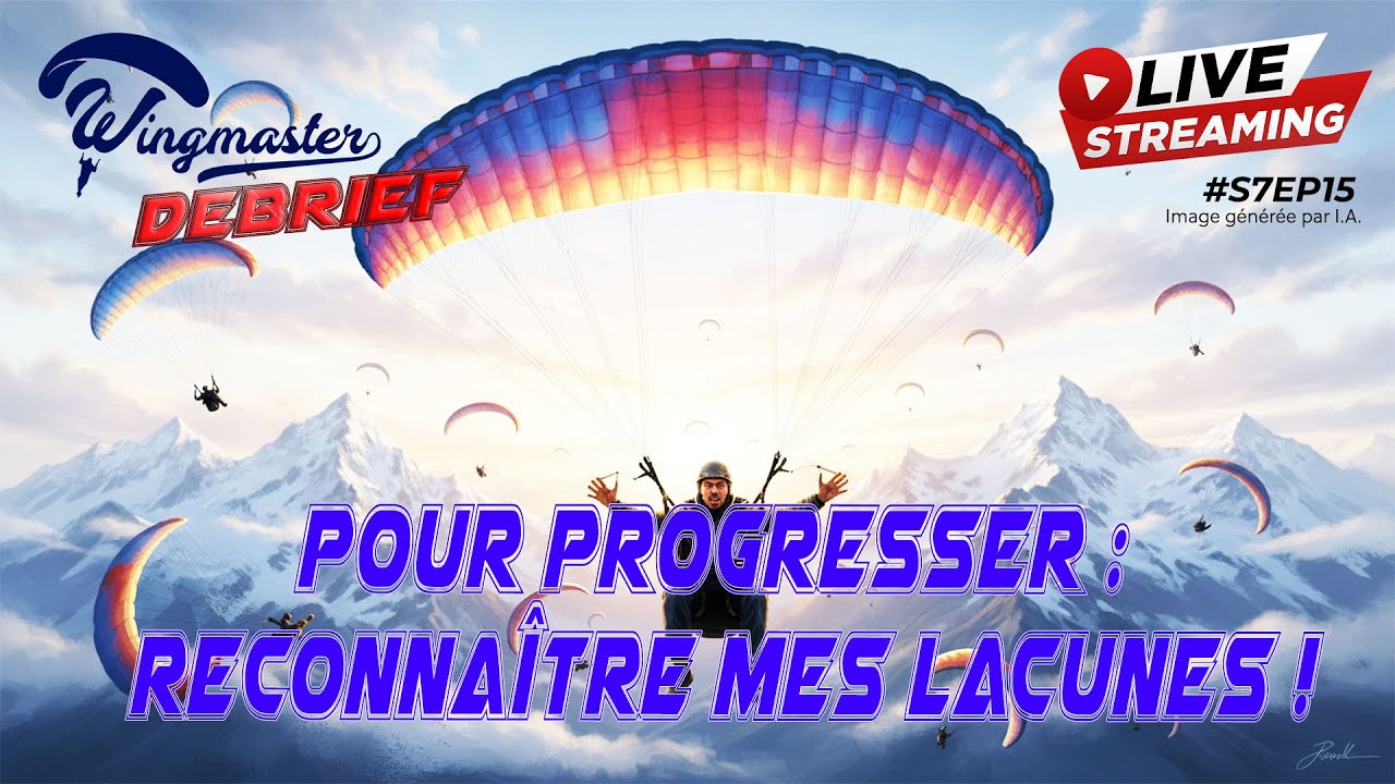 PARAPENTE : Pour progresser, reconnaître mes lacunes ! | S7EP15 | #parapente