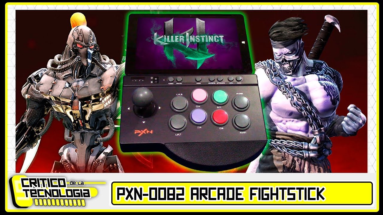 PXN-0082 FightStick para Xbox One, PS4, PC, Android (Reseña)