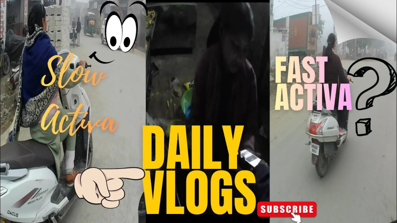 👉 Daily Vlog | Activa Ride Turned Amazing 😱 Full Day Unexpected Moments