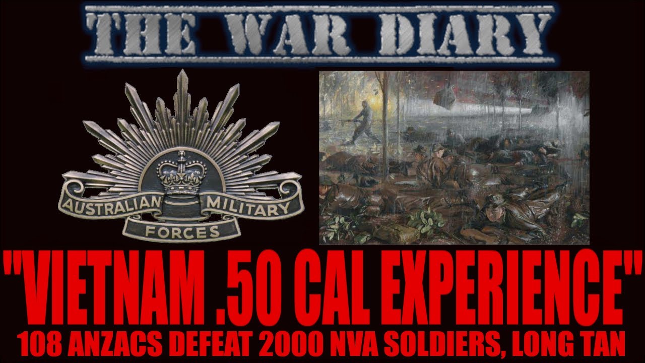 Battle of Long Tan:  Australian Vietnam Vet Describes Using .50 Cal  Mounted APC to Kill Enemy