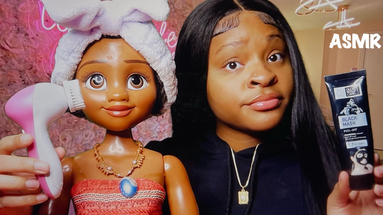 ASMR | Ghetto Facial Role Play With Gum Chewing! 🧖🏽‍♀️