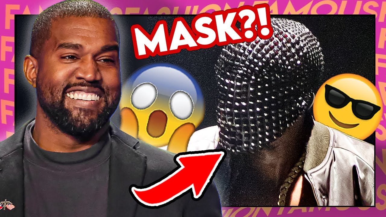 Kanye West Face Mask | Famous Fashion | $50K Maison Margiela Mask