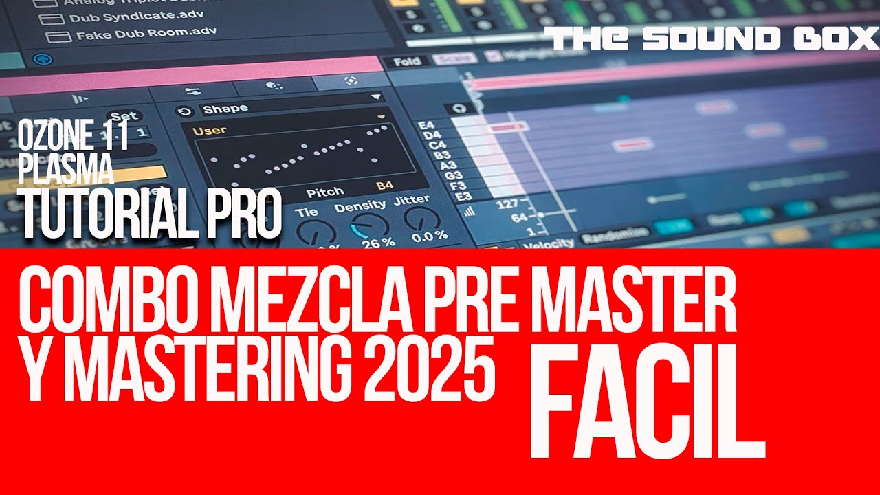 COMO HACER MEZCLA PRE MASTERING Y MASTERING 2025  FACIL Tutorial Ableton 12 OZONE  11