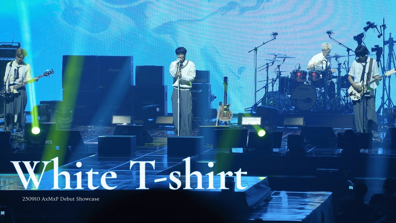[4K] 250910 에이엠피 AxMxP - White T-shirt｜Full Cam｜Debut Showcase 데뷔 쇼케이스