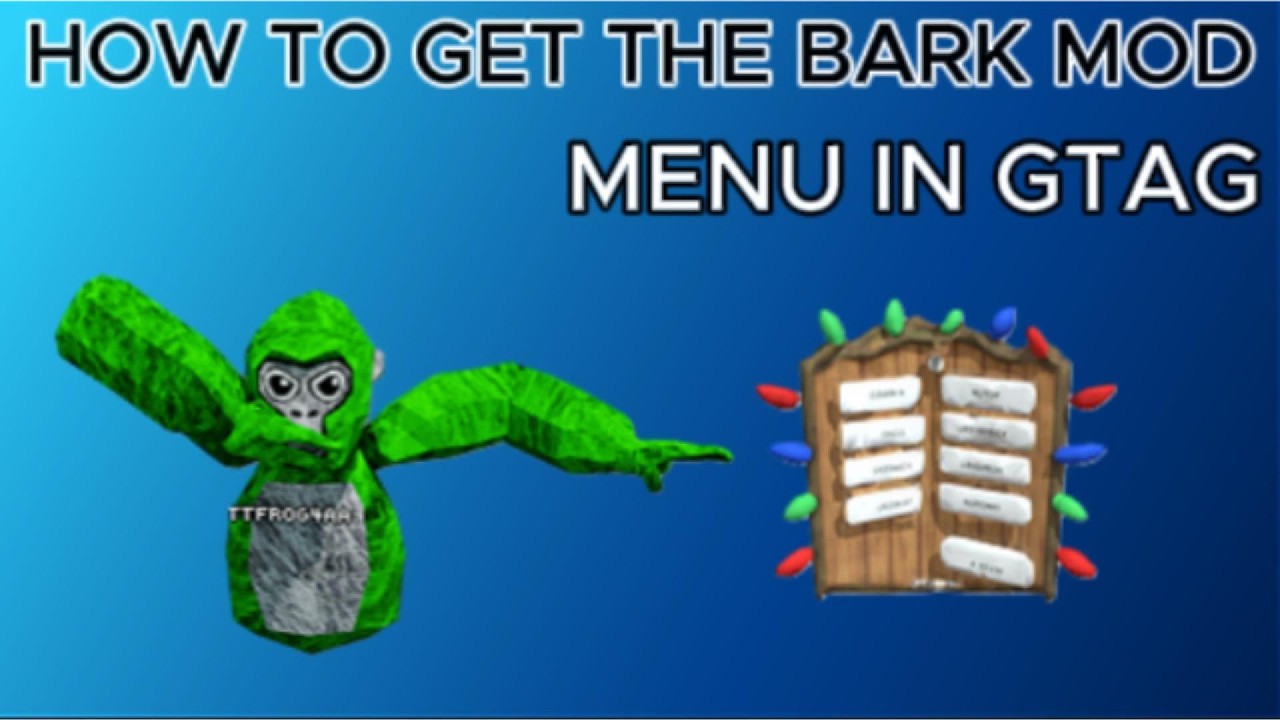 How to get the bark mod menu 2026