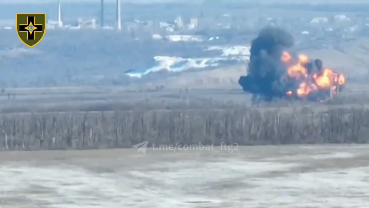 Ukrainian Forces Shot Down Russian Su-25
