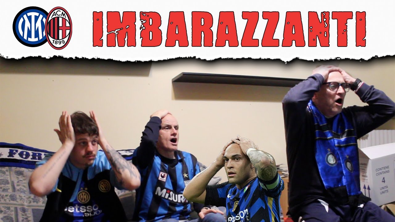 REACTION SEMIFINALE DI COPPA ITALIA RITORNO - (Inter 0-3 Milan)
