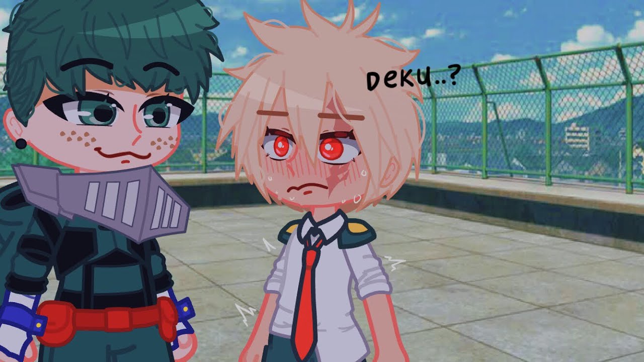 Bakugou Meets Future Deku! 💕 • [BKDK GACHA MINI MOVIE]