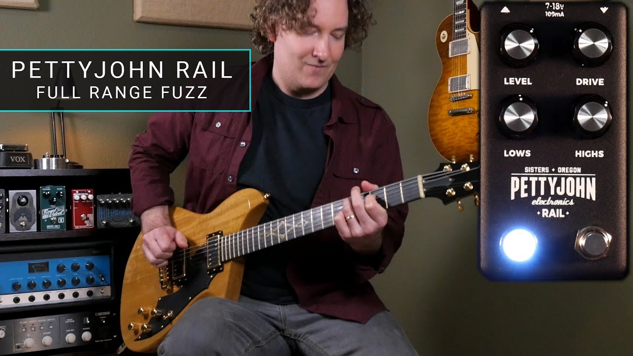 Fuzz without Transistors? The Pettyjohn Electronics RAIL - Full Range Fuzz/Distortion