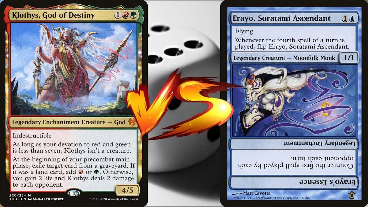 Klothys VS Erayo - MTG EDH Duel Commander