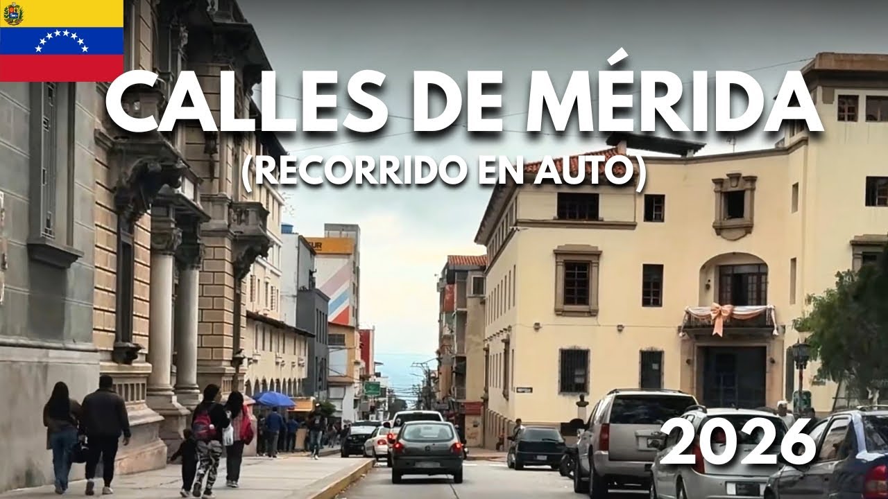 Así luce el CENTRO DE MÉRIDA hoy | Recorrido en auto - 2026