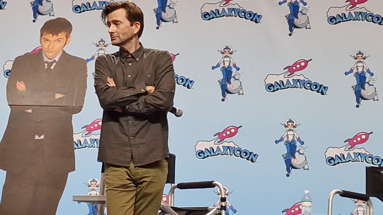David Tennant Q&A panel at GalaxyCon Richmond 2023