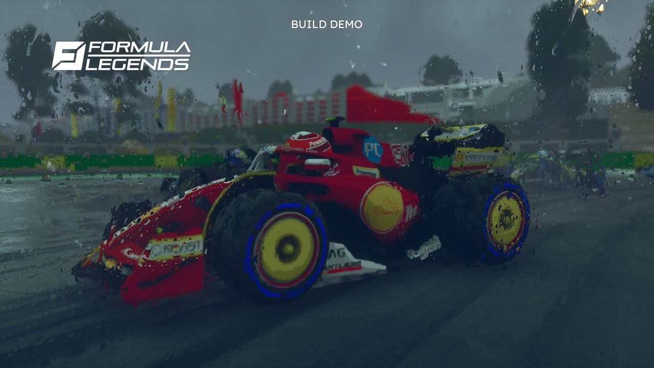 Formula Legends - NEW track - Modern Hungary GP in the Storm