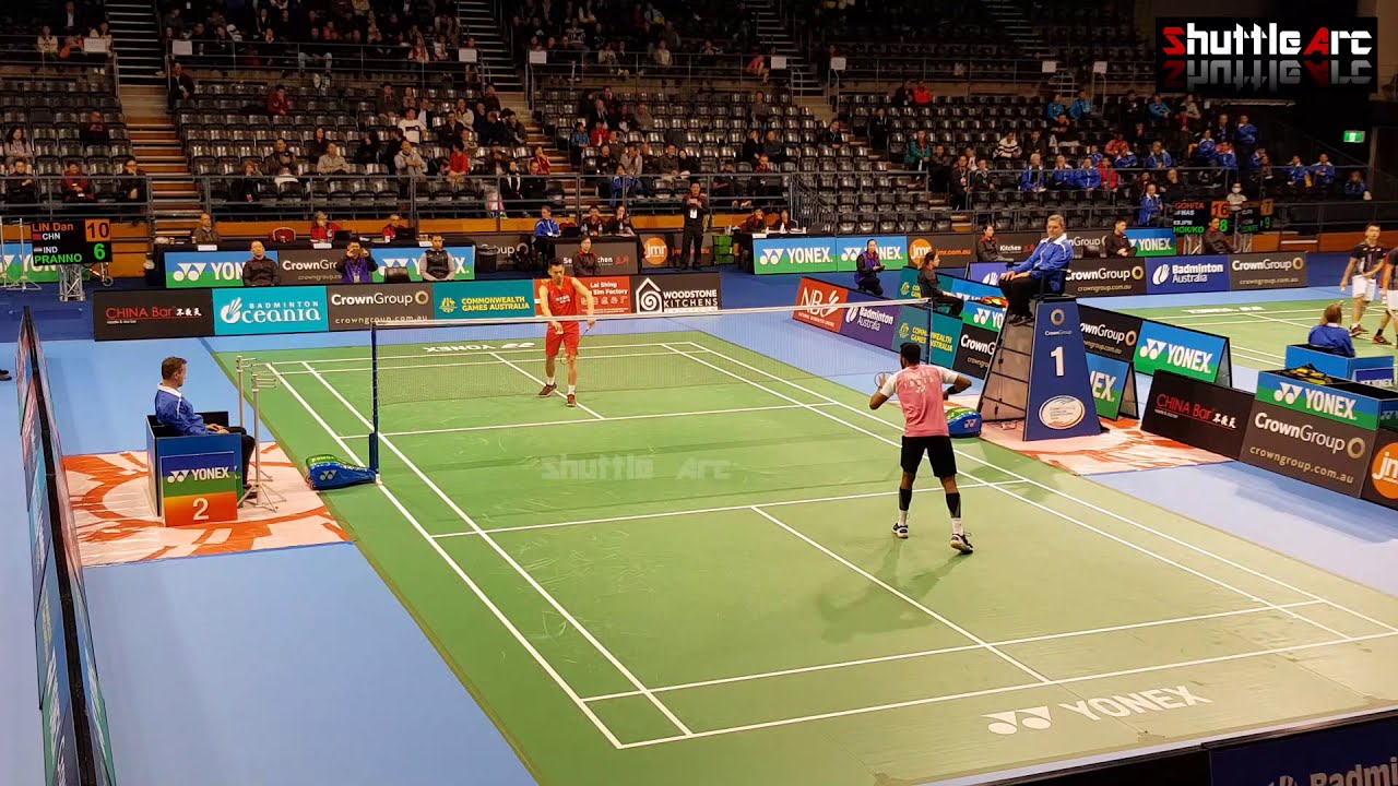 LIN Dan (CHN) vs PRANNOY H. S. (IND) | MS | R1 | Australian Open 2019 | Full Match (60fps)