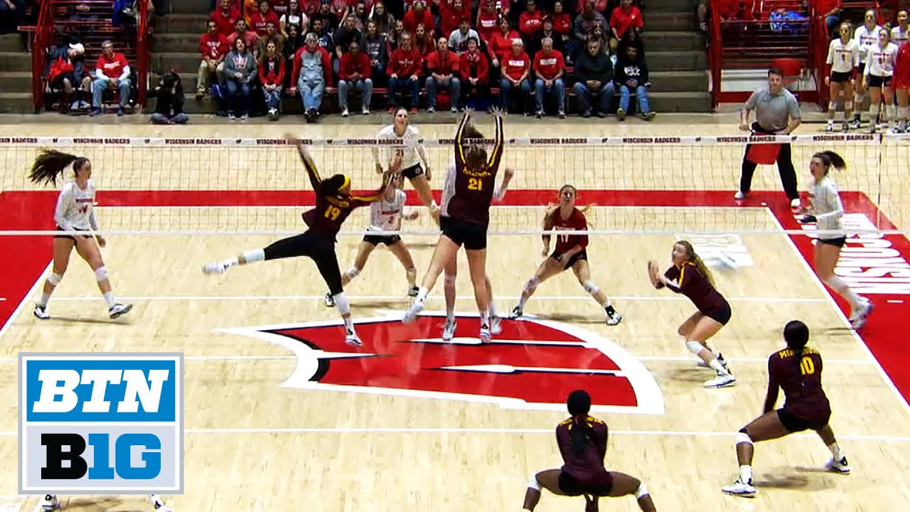 2018 Volleyball: Minnesota at Wisconsin | Oct. 31, 2018 | Top Games of the BTN Era