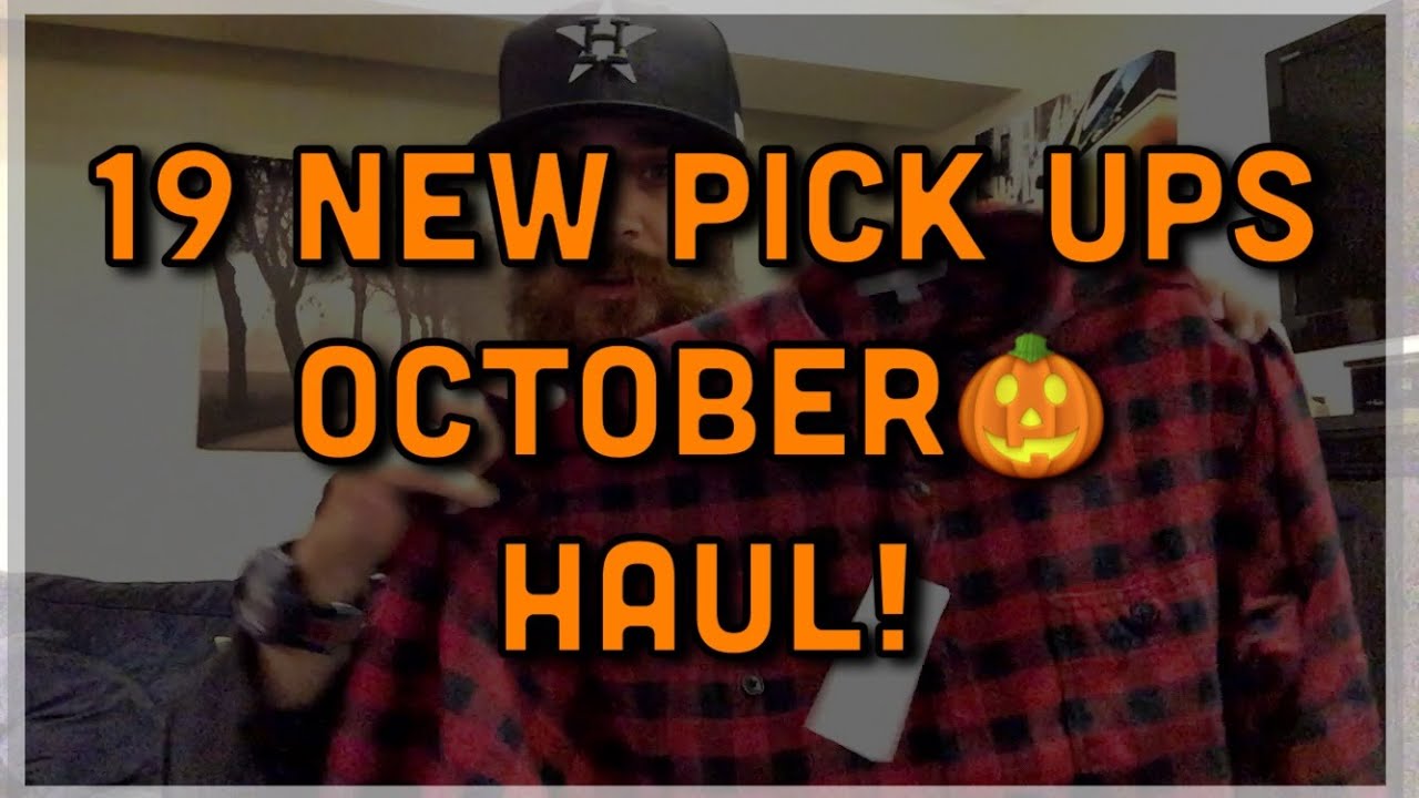 19 NEW PICK UPS OCTOBER HAUL! 🎃