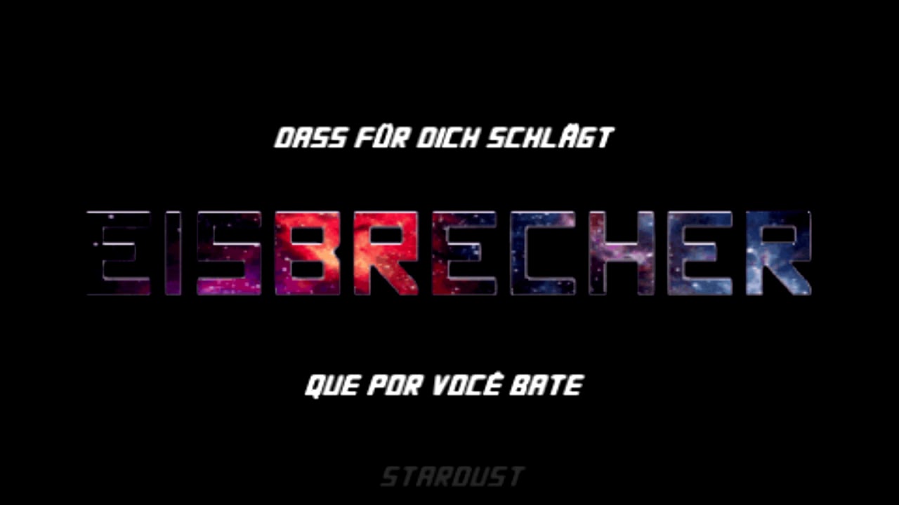 EISBRECHER - HERZ AUS EIS ( LYRICS / TRANSLATION PT-BR )