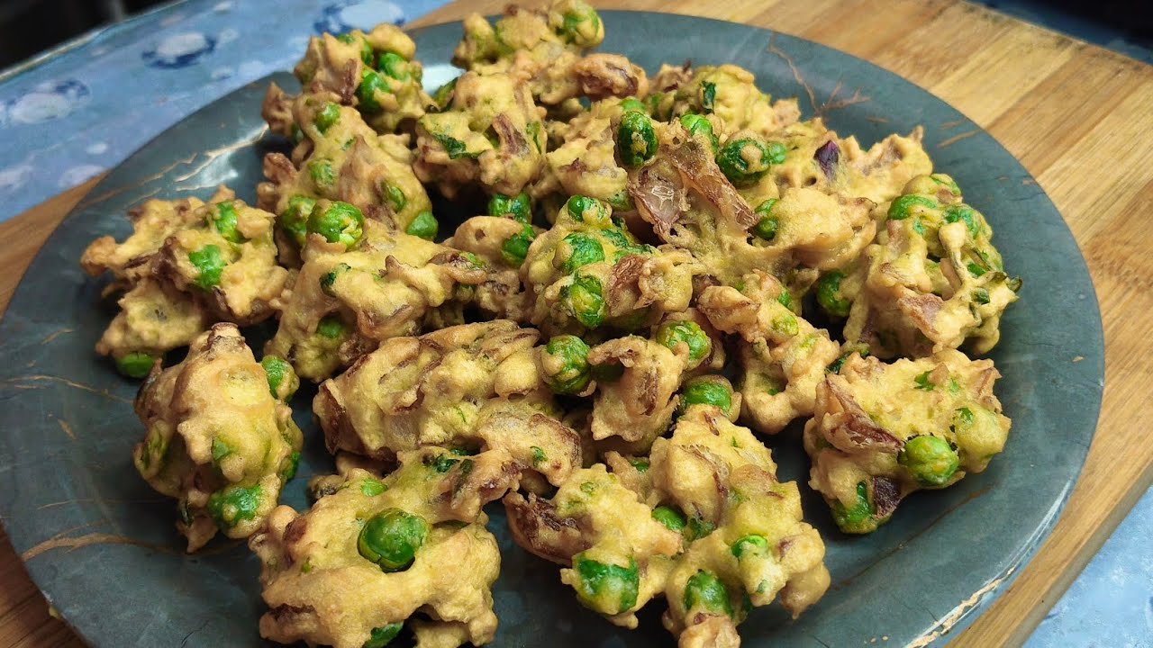 Hari Matar Pakodi 🤤👍 हरी मटर की स्वादिष्ट पकौड़ी बनाने का आसान तरीका 😋 How to make Matar Pakodi 👍😋