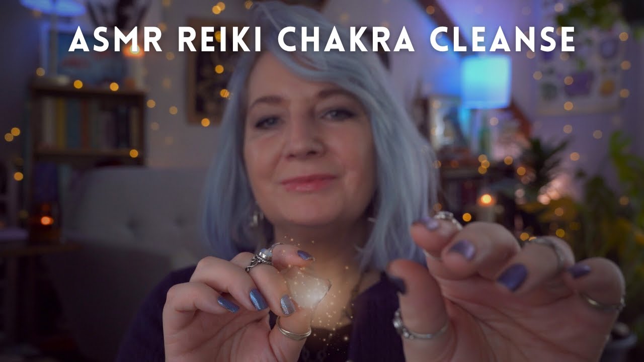 ASMR Reiki 🌈 Chakra Cleanse & Nervous System Calming ✨ Soft Spoken Energy Healing Session