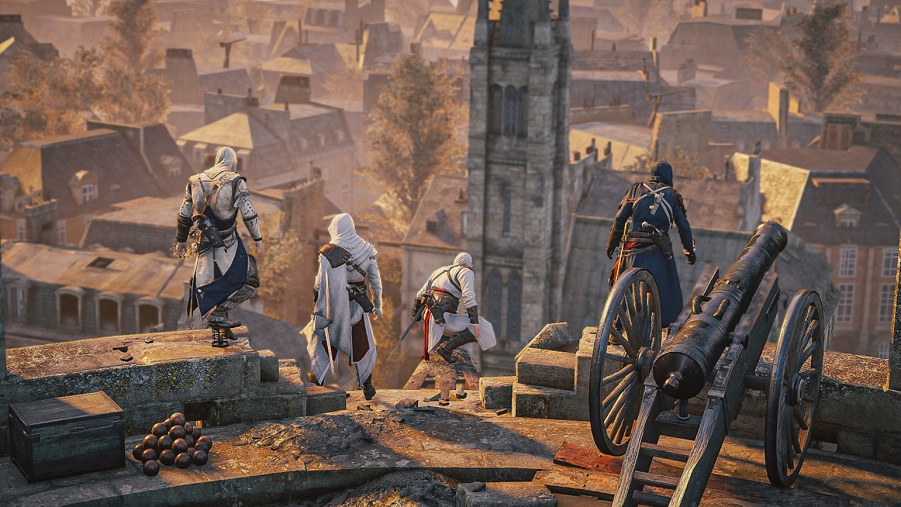 All The Legendary Assassins Team Up to Defend Paris | Assassin's Creed Unity