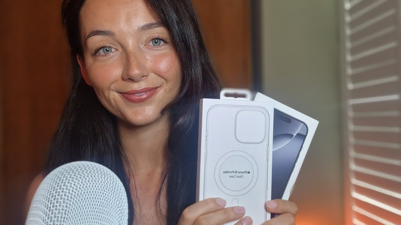 ASMR | New iPhone unboxing 📱📦 