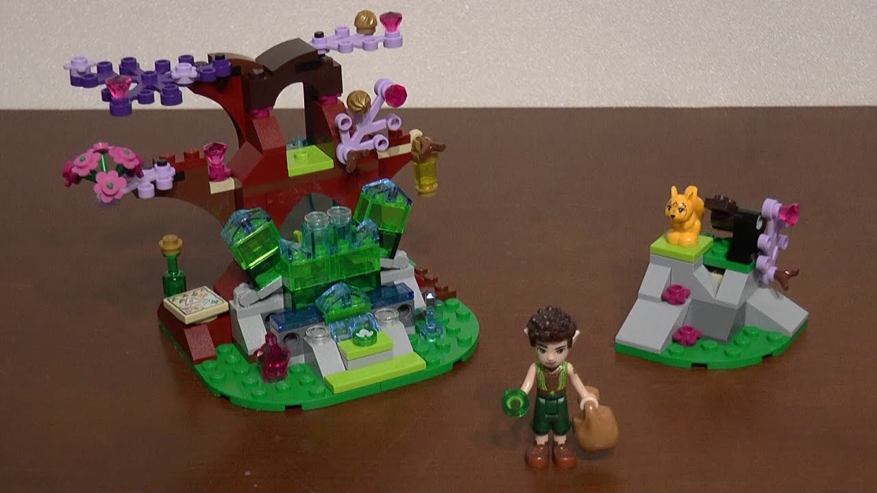 LEGO Elves 41076 Farran i dziupla z kryształem - część 2